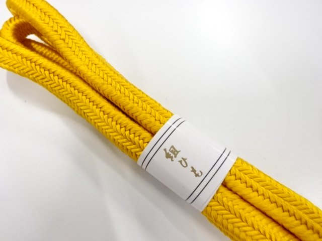  大特価品　未使用品　正絹　ゆるぎ組帯締め